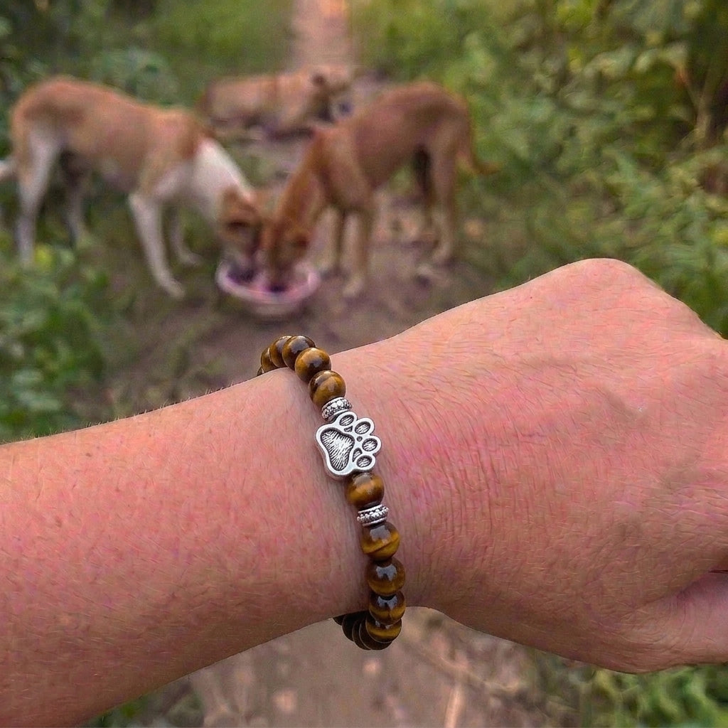 Tiger's Eye shelter bracelet – view 2