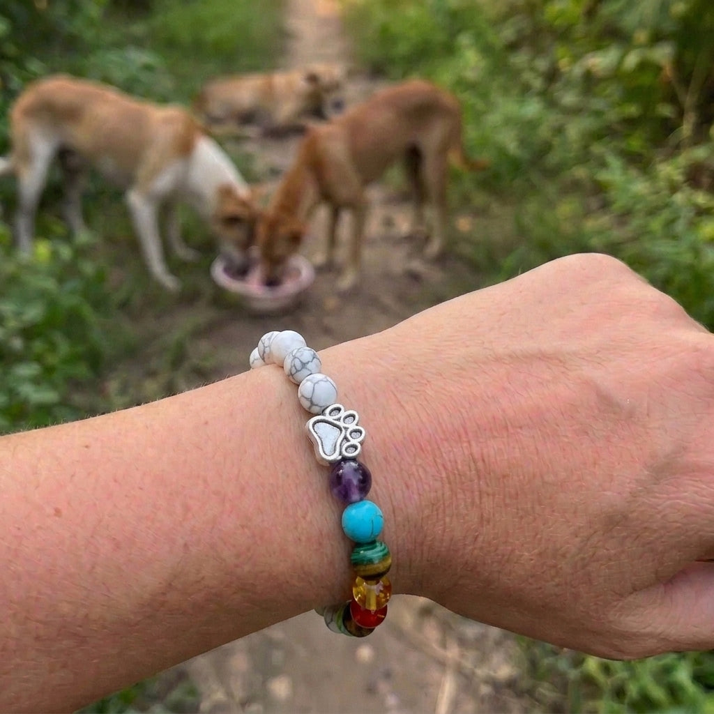 Bright Chakra shelter bracelet – view 2