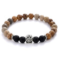 Safari shelter bracelet with paw charm