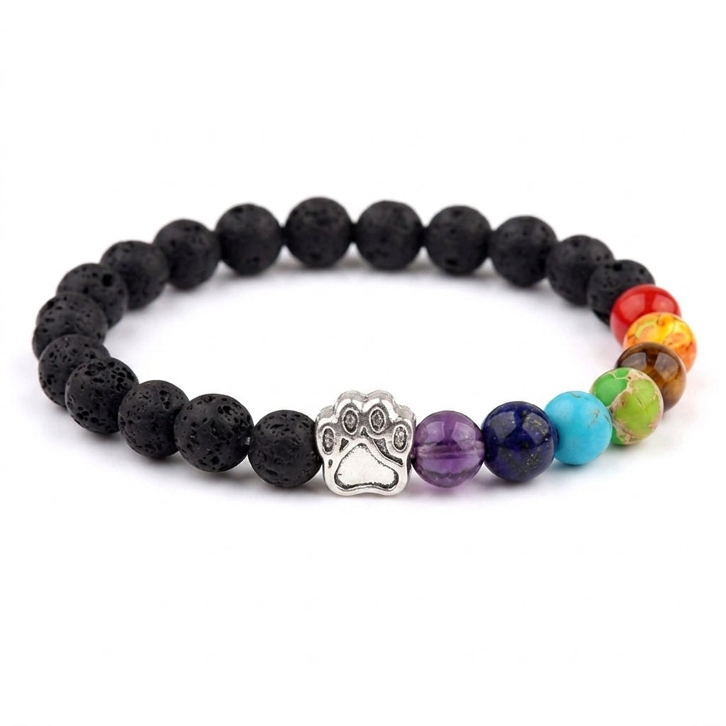 Soul Harmony shelter bracelet with paw charm