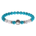 Sea Storm shelter bracelet with paw charm