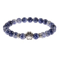 Cosmic Sky shelter bracelet with paw charm