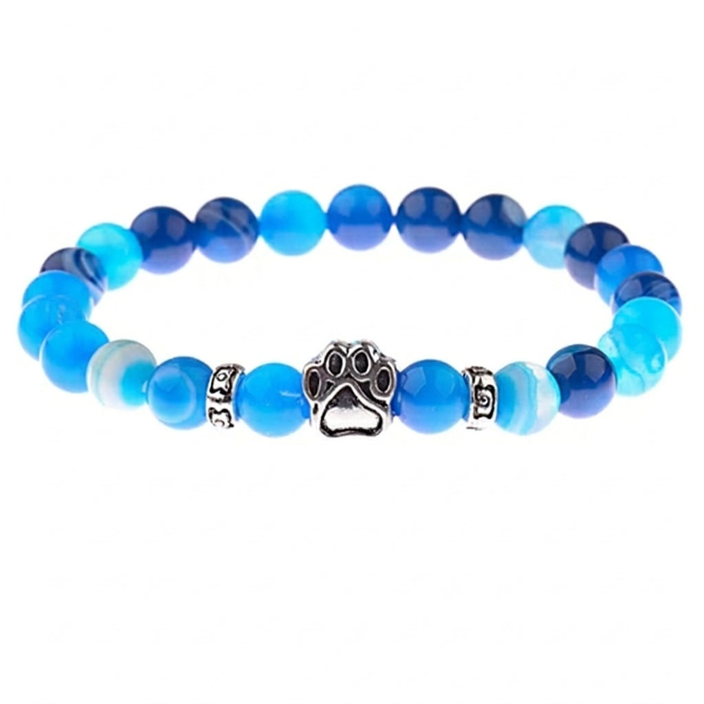 Heavenly Dust shelter bracelet with paw charm