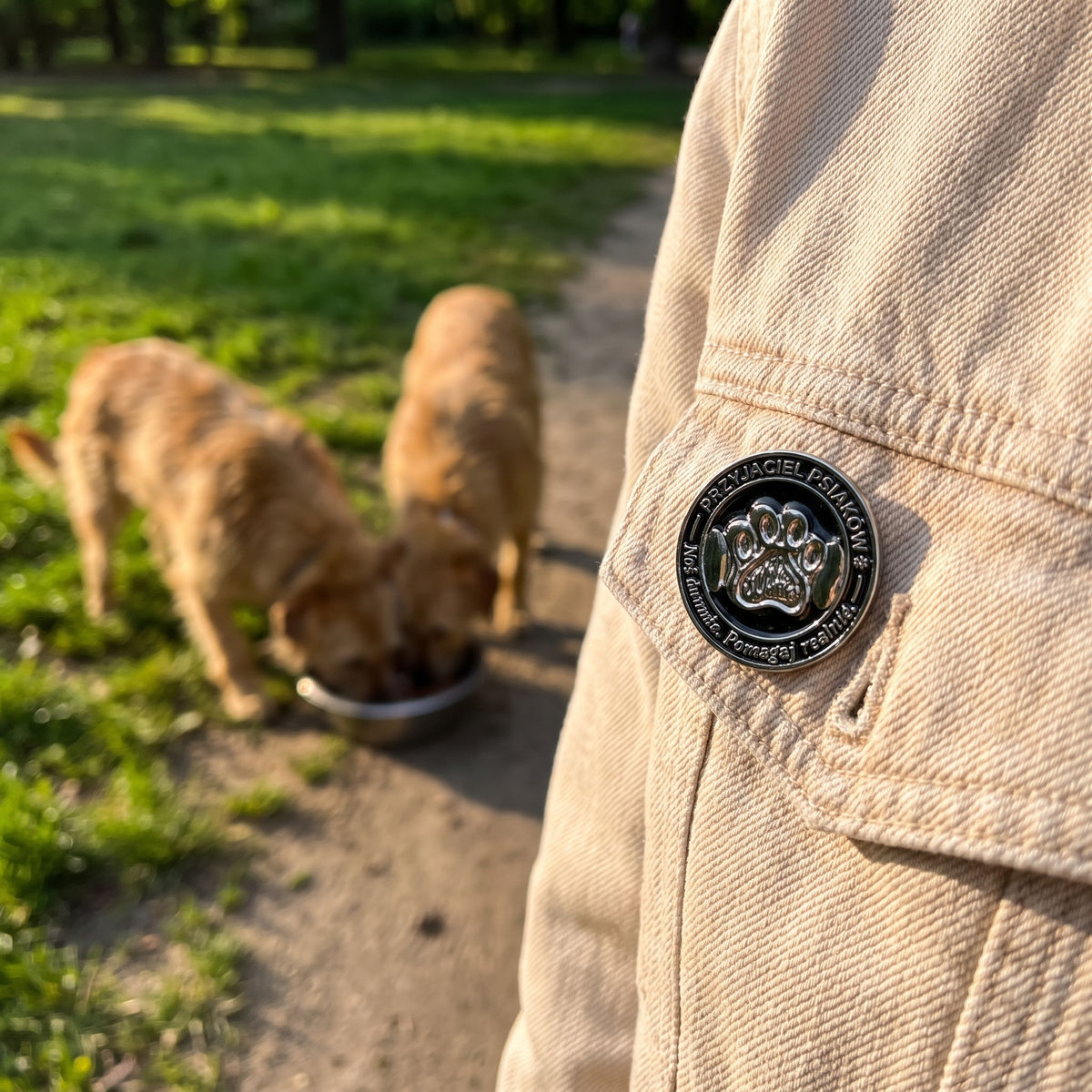 Friend of Shelter Dogs pin – view 3