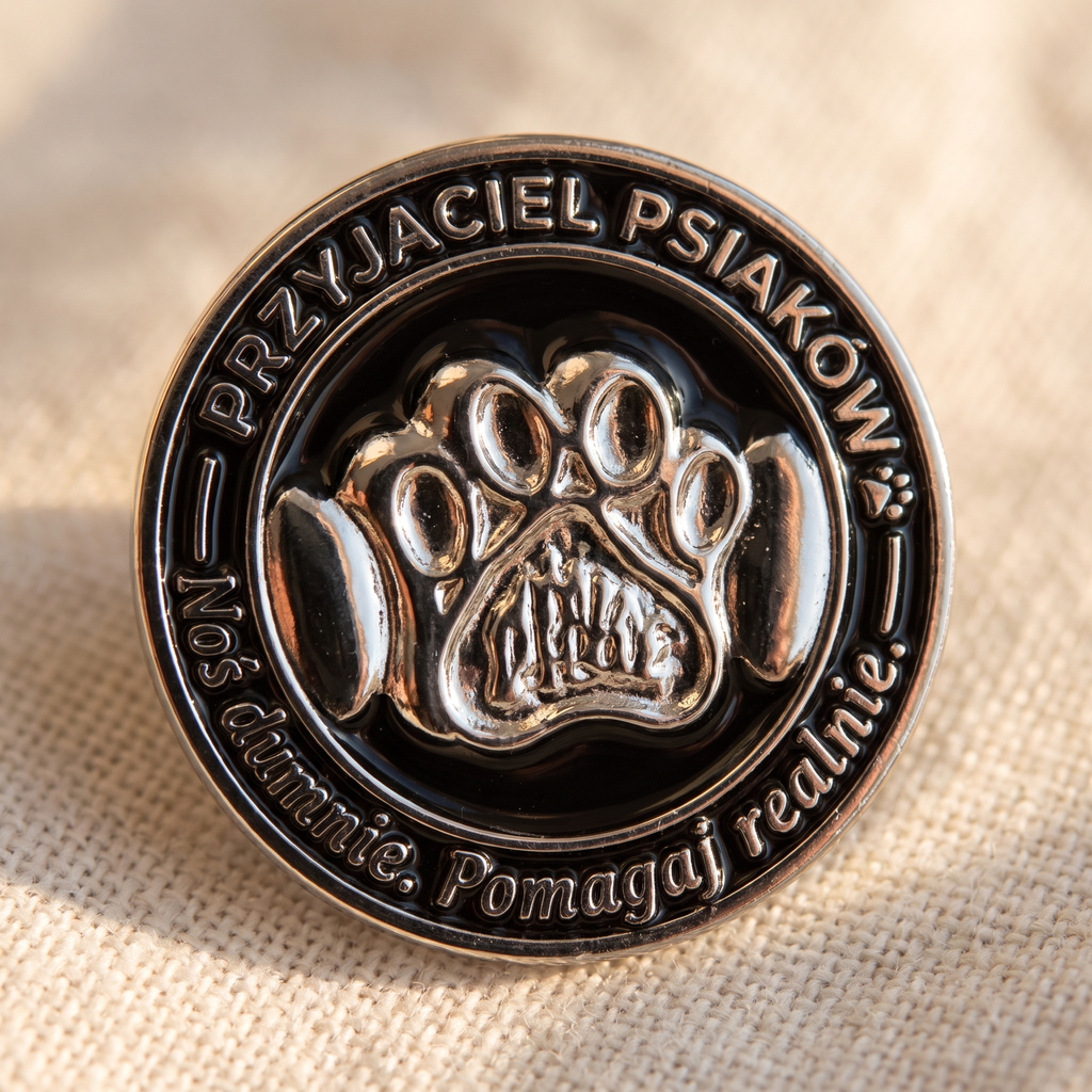 Friend of Shelter Dogs pin – view 2