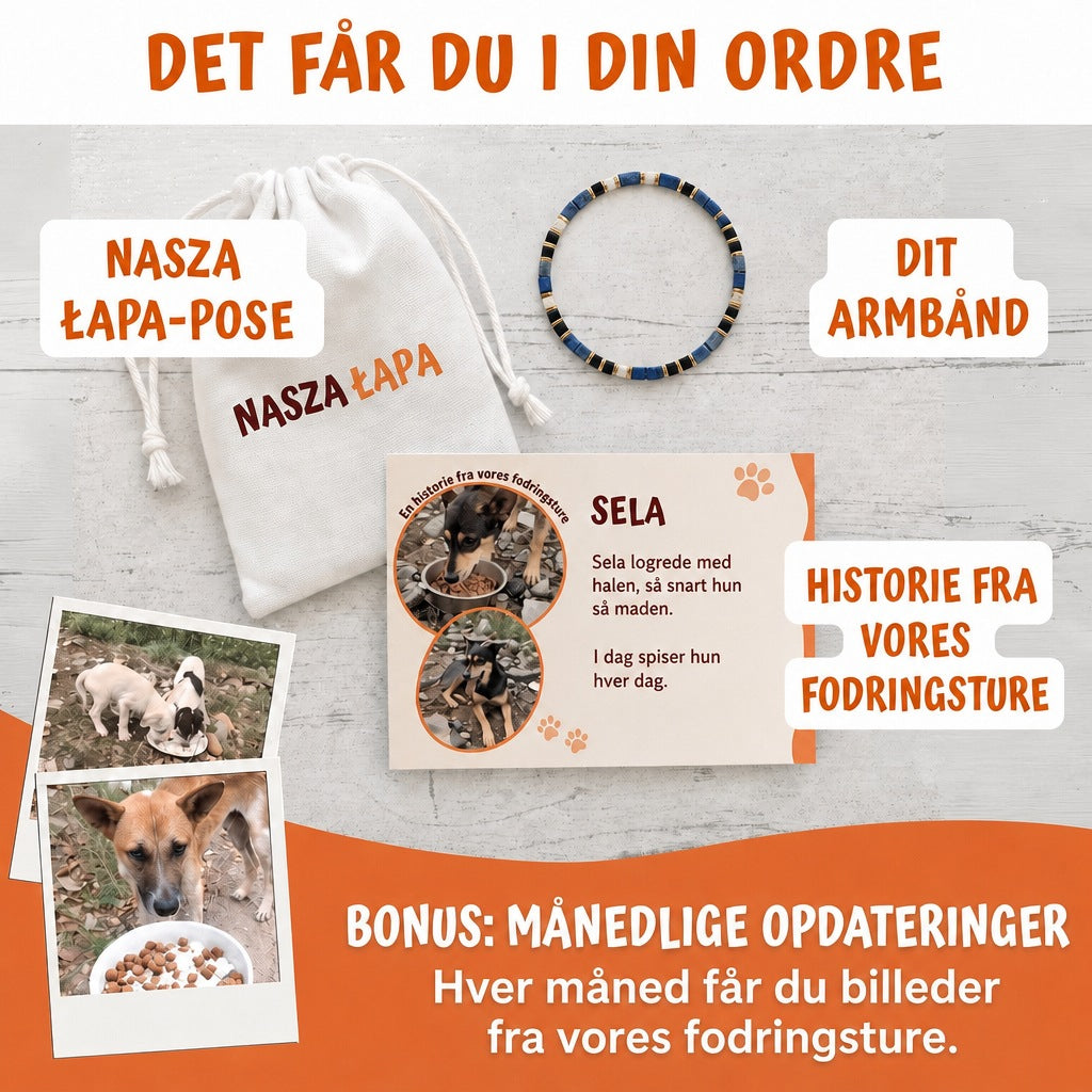 Miyuki-armbånd Nocturne – det får du i din ordre