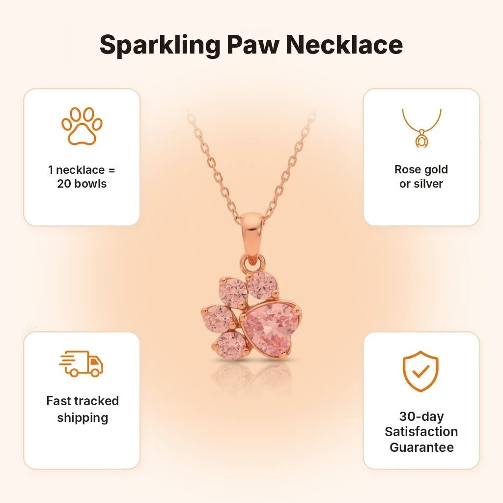 Sparkling Paw necklace – what makes it special
