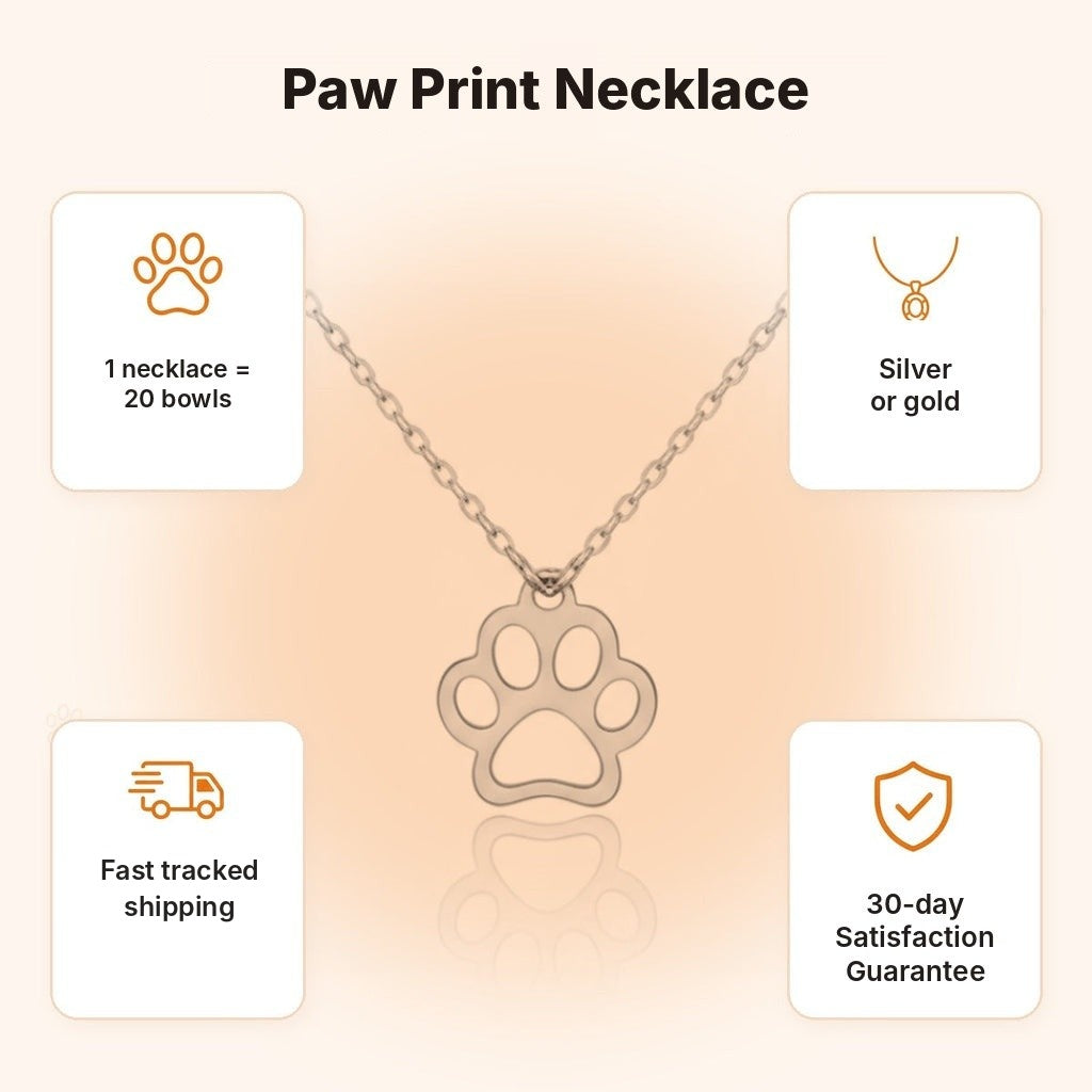 Paw Print necklace – what makes it special