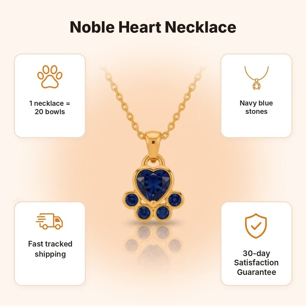 Noble Heart paw necklace – what makes it special
