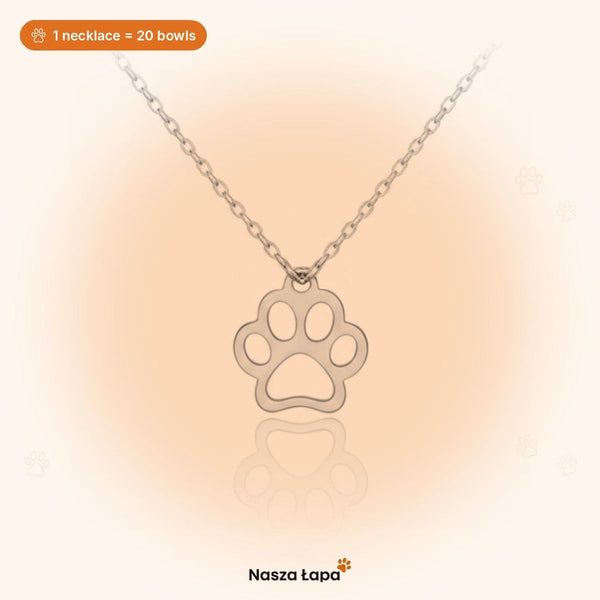 Necklace – Paw Print