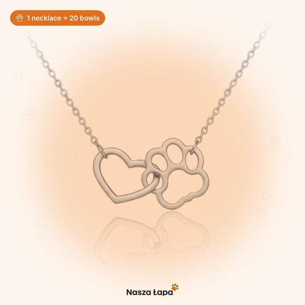Necklace – Linked Hearts