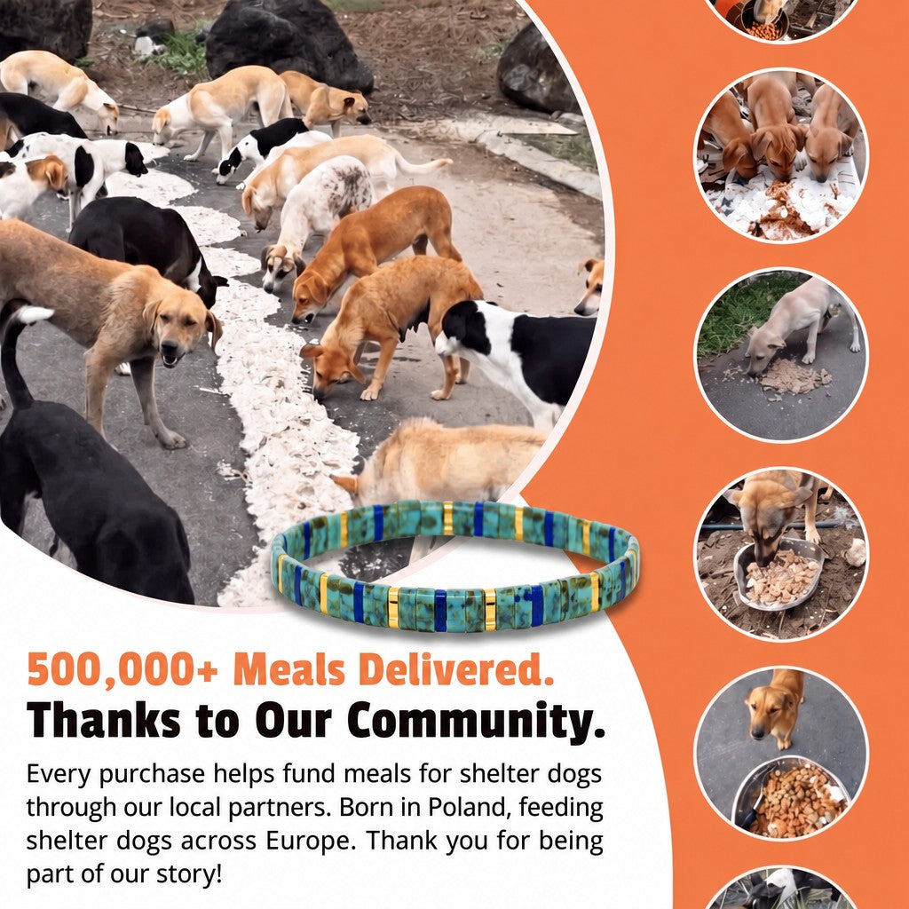 Azure Breeze Miyuki bracelet – 500,000+ meals delivered thanks to our community