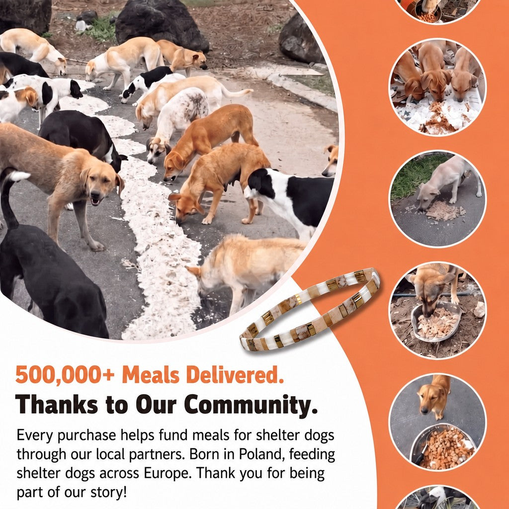 Misty Marble Miyuki bracelet – 500,000+ meals delivered thanks to our community