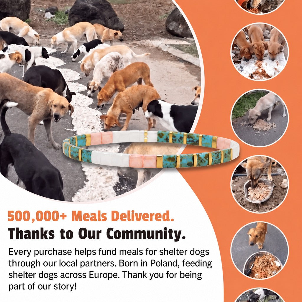 Sunny Riviera Miyuki bracelet – 500,000+ meals delivered thanks to our community
