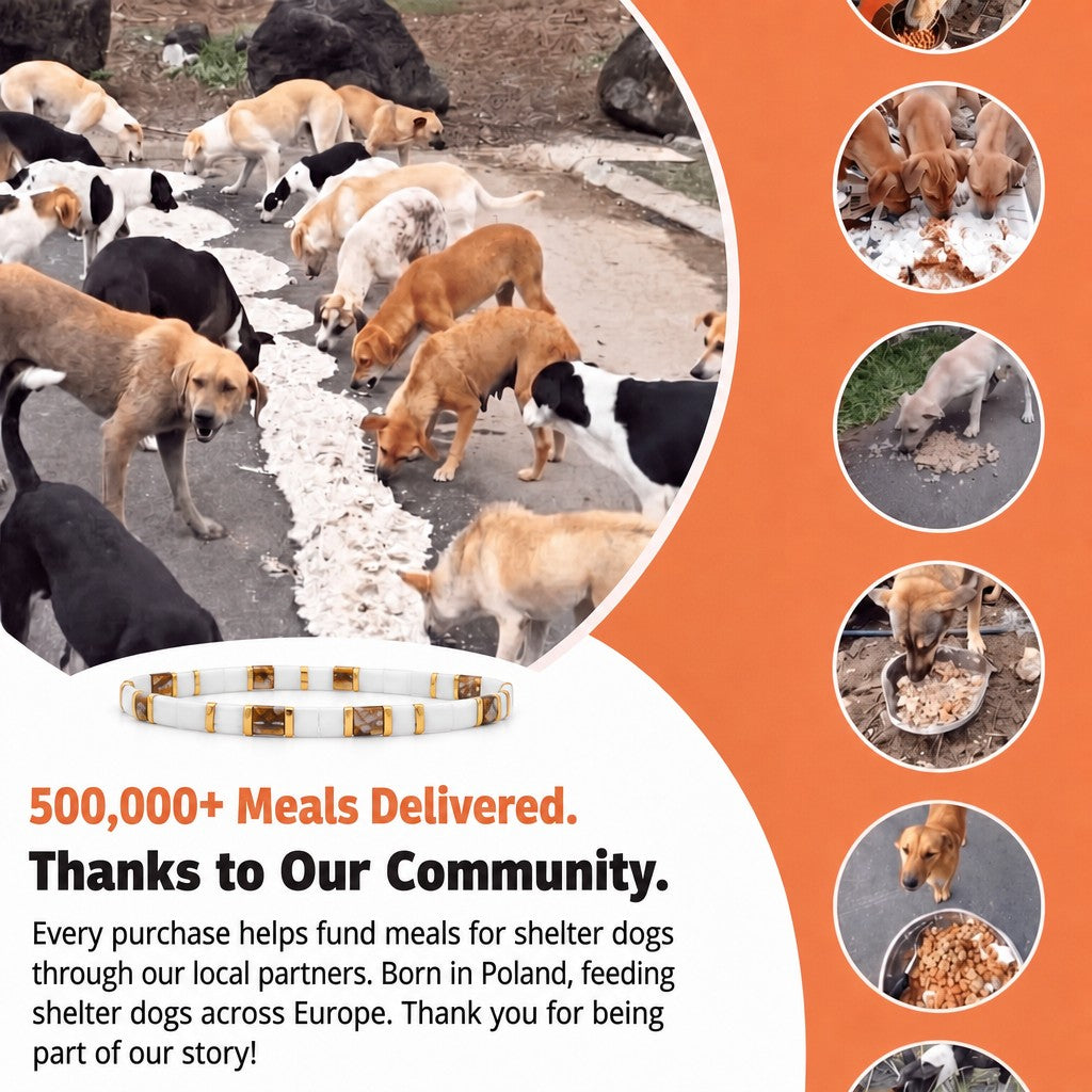 Soft Pastel Miyuki bracelet – 500,000+ meals delivered thanks to our community