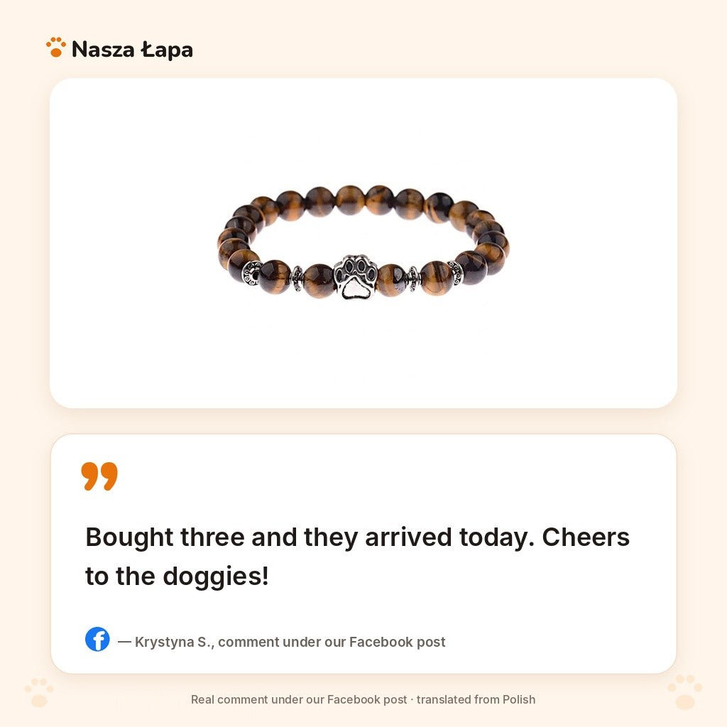 Tiger's Eye shelter bracelet – customer review