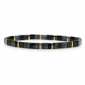 Black Eclipse Miyuki bead bracelet