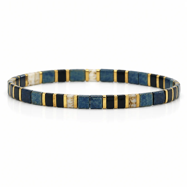 Miyuki Bracelet – Midnight Navy
